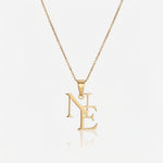 Double Initial Necklace