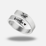 Just Breathe Ring