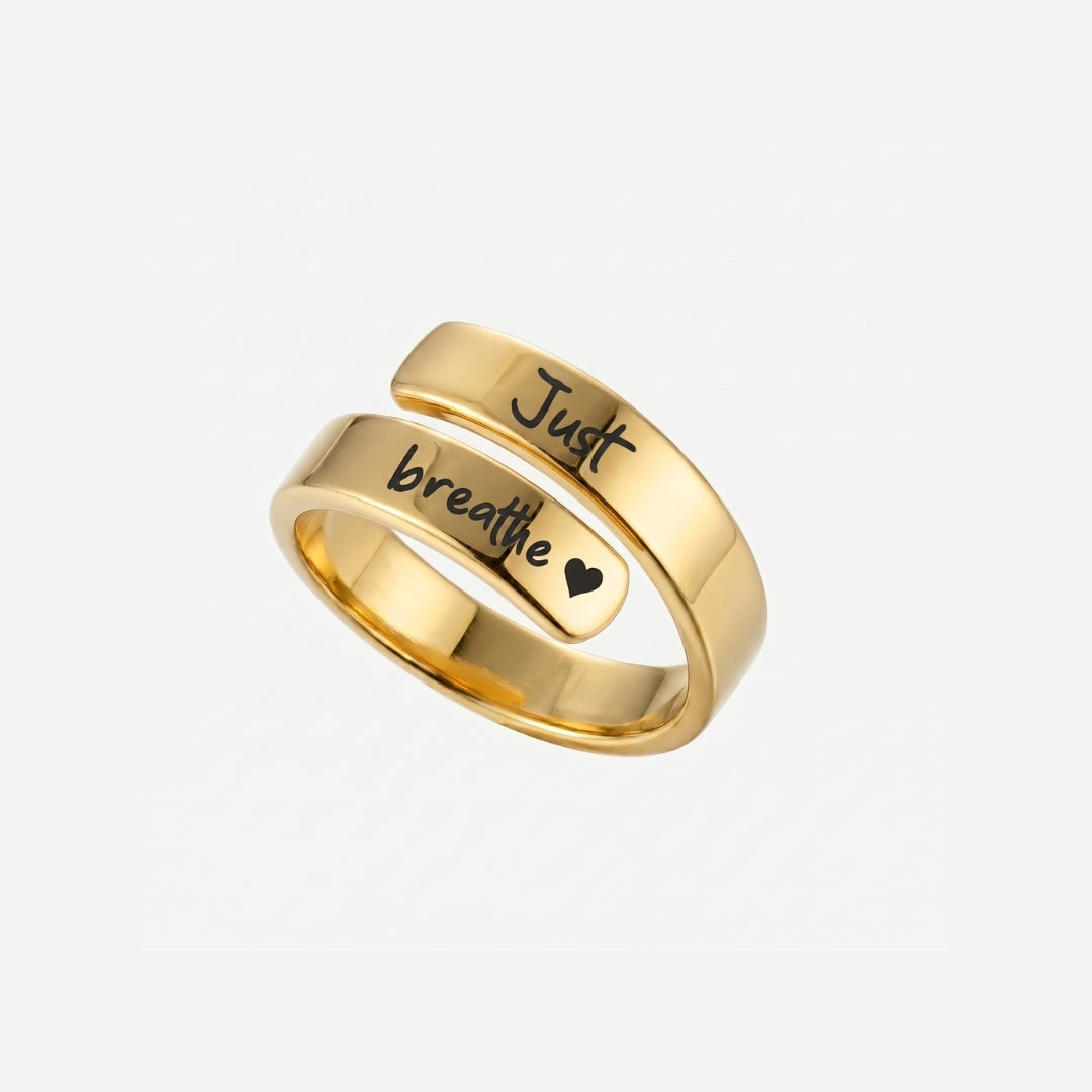 Just Breathe Ring
