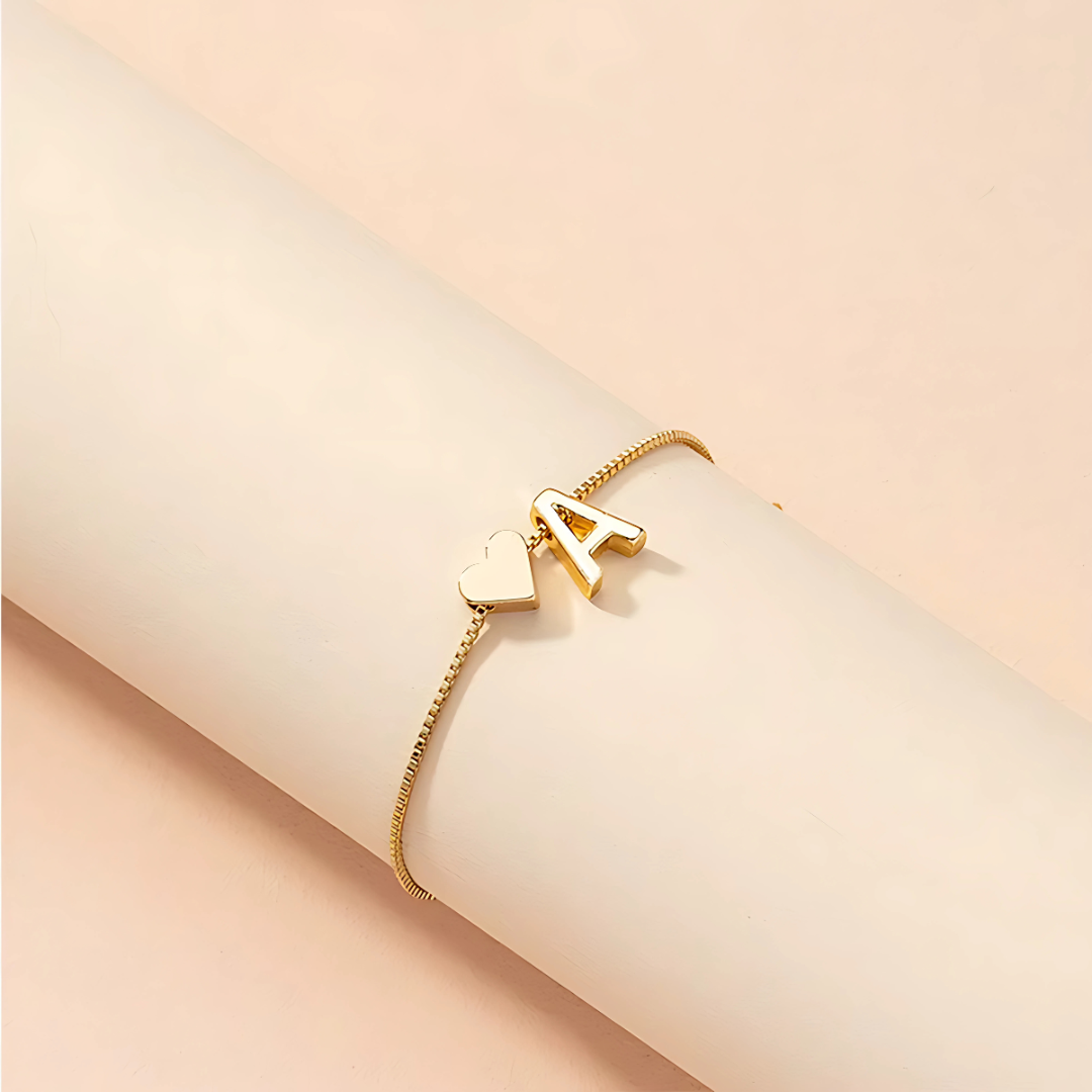 True Initial Bracelet