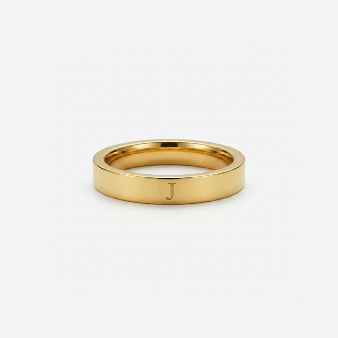 Initial Band Ring