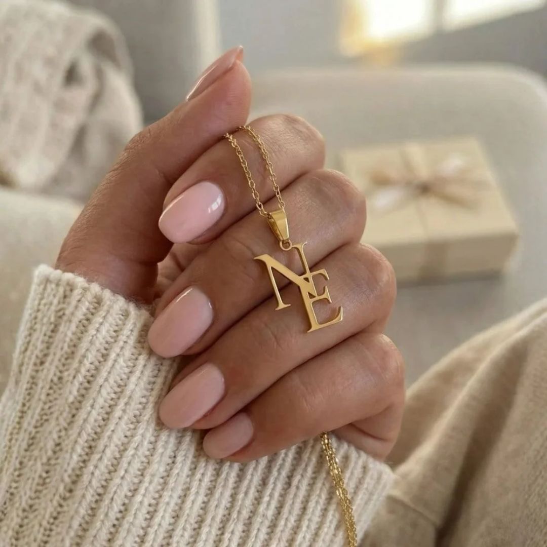 Double Initial Necklace
