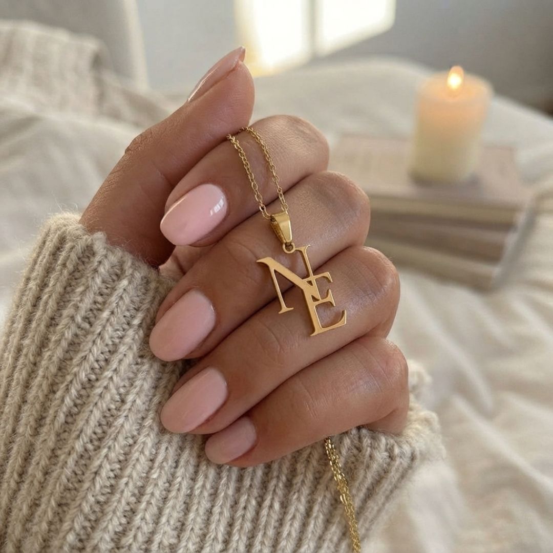 Double Initial Necklace